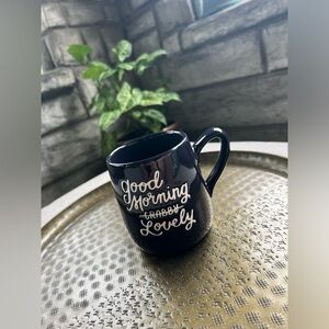 Threshold Good Morning Crabby / Lovely Stoneware Coffee Mug 16oz Tea Cup